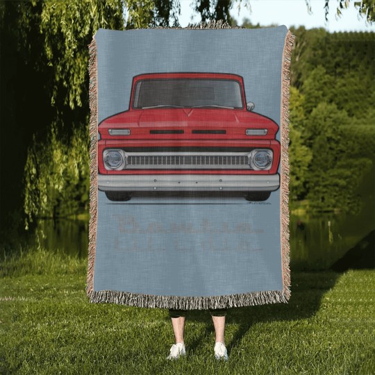 Discover red front 64 65 66 - C 10 - Woven Blankets