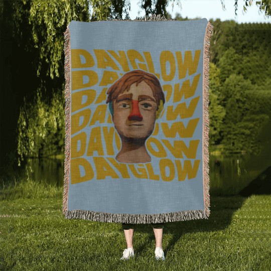 Discover Dayglow Fuzzybrain Graphic Woven Blankets - Dayglow Woven Blankets, Dayglow Tour, Fuzzybrain Woven Blankets, Music Woven Blankets, Alternative/Indie