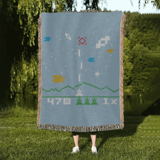 Discover Sheldon Astro-smash BBT S5/E7 The Good Guy Fluctuation Woven Blankets
