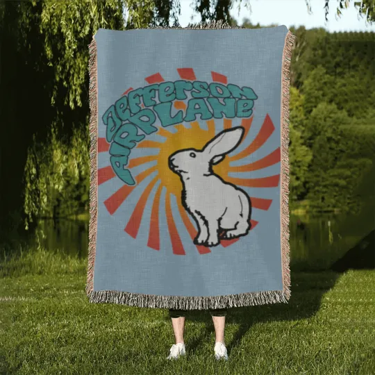 Discover Jefferson Airplane White Rabbit Woven Blankets