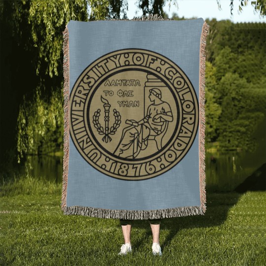 Discover University of Colorado Studies Design Woven Blankets