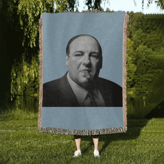 Discover Tony Soprano  The Sopranos Woven Blankets