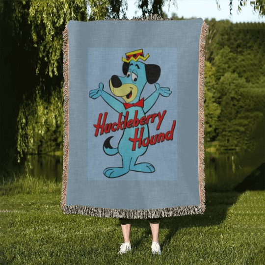 Discover Huckleberry Hound Doggie Woven Blankets