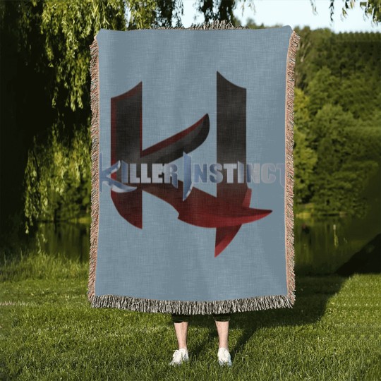 Discover Killer Instinct Logo Woven Blankets