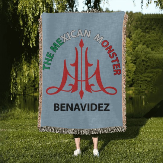 Discover DAVID BENAVIDEZ THE MEXICAN MONSTER Woven Blankets