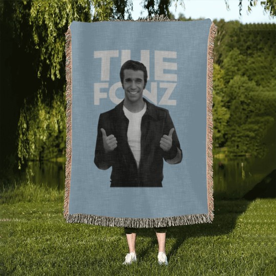 Discover Happy Days The Fonz Woven Blankets
