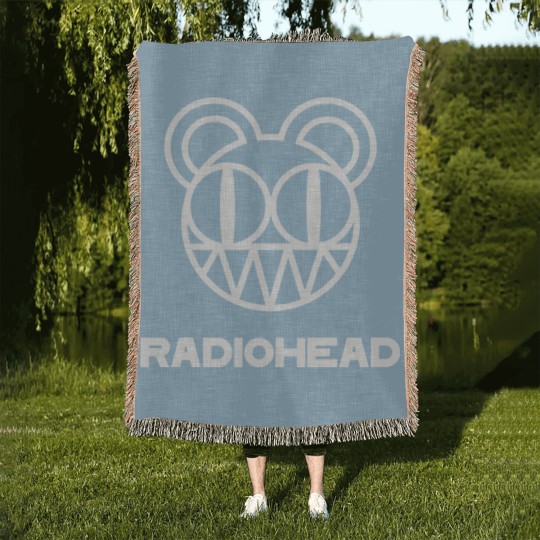 Discover Vintage Radiohead Woven Blankets