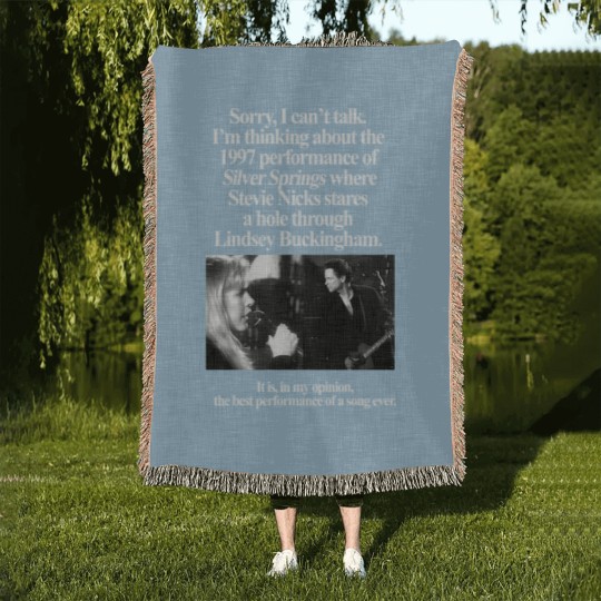 Discover I'm Thinking About The 1997 Performance of Silver Springs Woven Blankets
