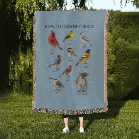 Discover Bird Woven Blankets, How to Identify Birds Woven Blankets