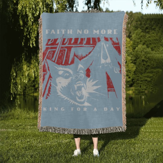 Discover Faith No More King For A Day Woven Blankets