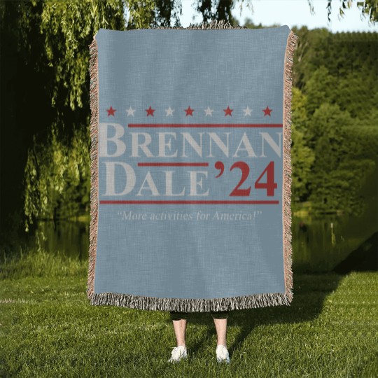 Discover Step Brothers Brennan Dale 2024 Election Woven Blankets