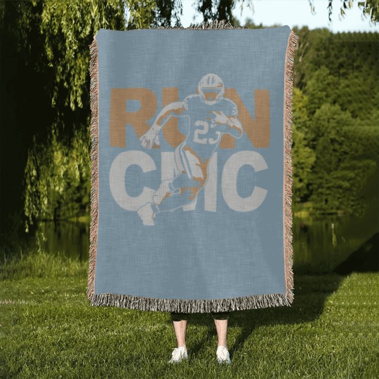 Discover San Francisco Christian McCaffrey "RUN CMC" Woven Blankets