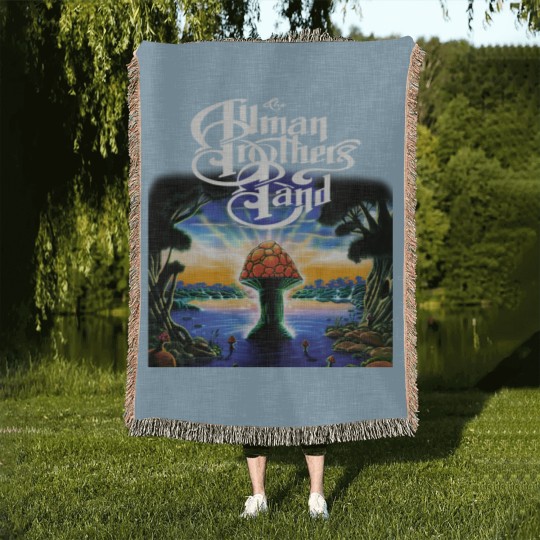 Discover The Allman Brothers Band Woven Blankets, The Allman Brothers Band Vintage Woven Blankets, TABB Woven Blankets, Tabb Tour Woven Blankets, Allman Brothers Woven Blankets, Allman Bros Woven Blankets