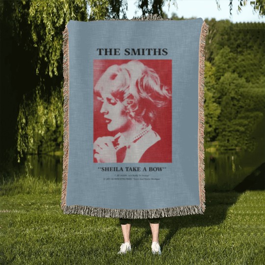 Discover The Smiths Sheila Take A Bow Woven Blankets Vintage Retro