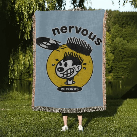 Discover Vintage Nervous vinyl - Vinyl Records - Woven Blankets