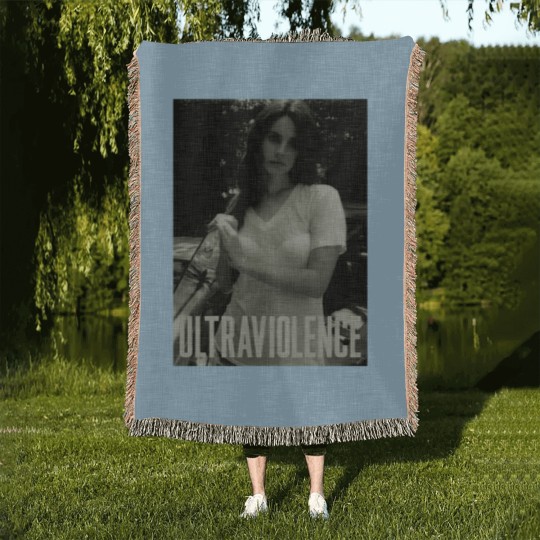 Discover Lana Del Rey Ultraviolence Woven Blankets, Vintage Fan