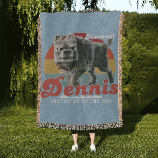 Discover Kids Minecraft Woven Blankets, Dennis Woven Blankets for Gamers