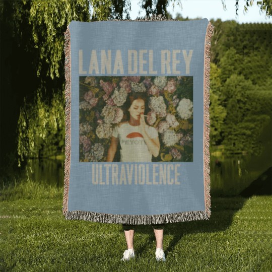 Discover Ultraviolence Lana Del Rey 2024 graphic Woven Blankets unisex men women