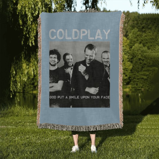 Discover Coldplay World Tour 2025 Woven Blankets, Gift Woven Blankets For Coldplay Fans