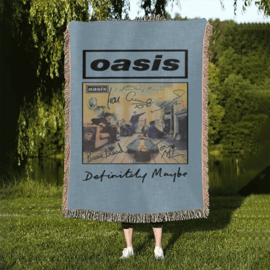 Discover Oasis Woven Blankets Vintage, 90s Oasis Woven Blankets
