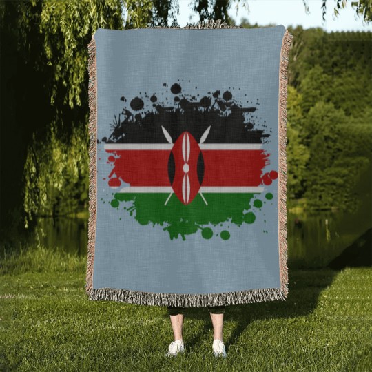 Discover Kenya Blot / Kenya Gift Africa Mombasa Woven Blankets