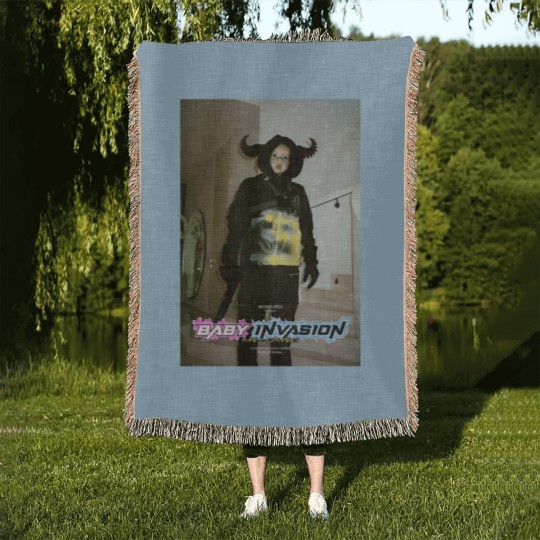 Discover Harmony Korine EDGLRD Baby Invasion Movie 2025 NYC Release Party Woven Blankets