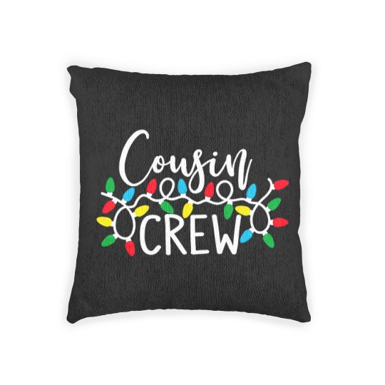 Discover Cousin Crew Woven Pillows, Cousin Crew Party Woven Pillows, Matching Cousin Woven Pillows