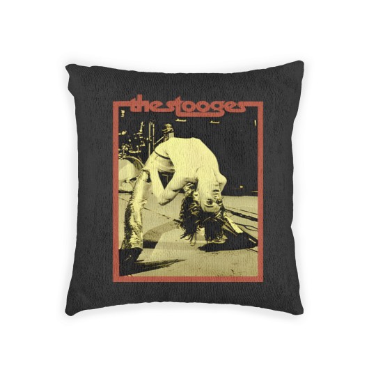 Discover The Stooges Iggy Pop Punk Rock Band Woven Pillows