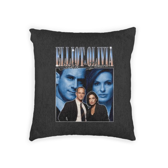 Discover Elliot Stabler Olivia Benson Woven Pillows, Law And Order SVU