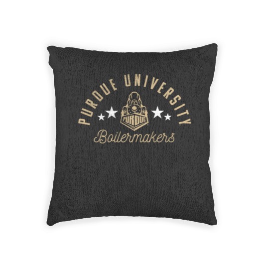 Discover purdue university boilermakers logo Woven Pillows