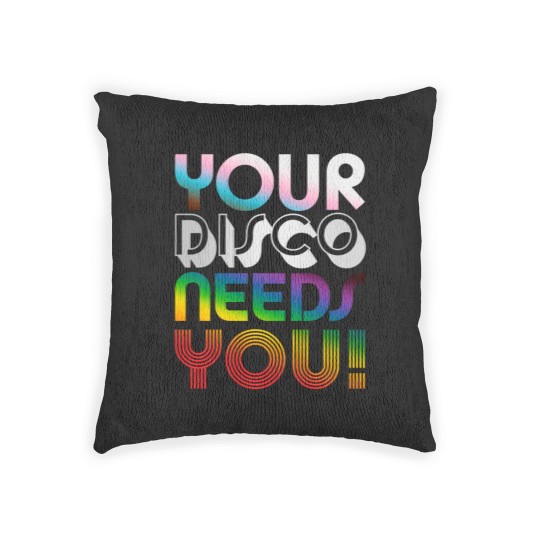 Discover Your Disco Needs You - Kylie Minogue - Light Years - Progress Pride Colours LGBTQIA+ | Active Woven Pillows