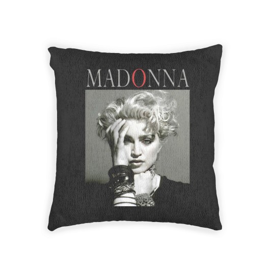 Discover Vintage Madonna Queen of Pop Woven Pillows, Madonna The Celebration Woven Pillows