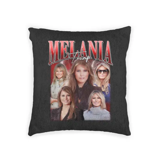 Discover Melania Trump Bootleg Vintage Woven Pillows, Melania Trump Woven Pillows