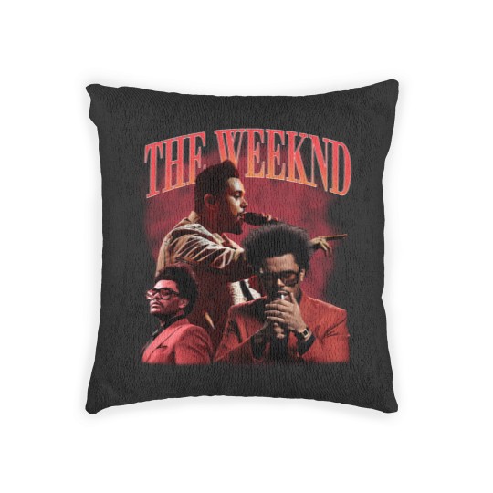 Discover Weeknd Vintage Merch Woven Pillows