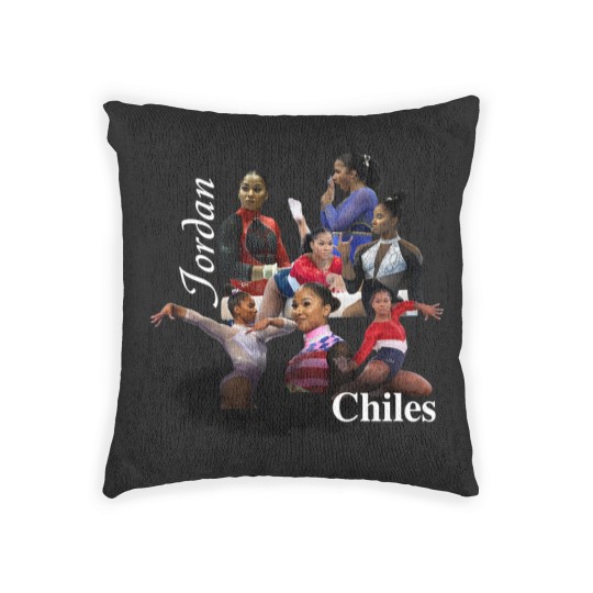 Discover Jordan Chiles Woven Pillows | 2024 Olympics
