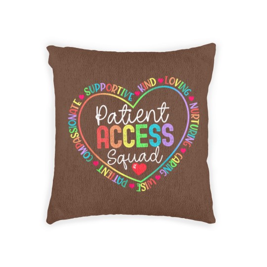 Discover Patient Access Squad Specialist Rainbow Appreciation Woven Pillows