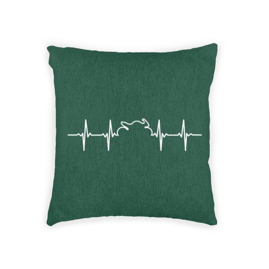 Discover Sport Motorcycle Sportbike Moto Heartbeat Gp Woven Pillows