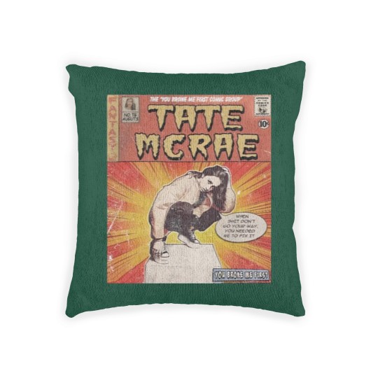 Discover Tate Mcrae Comic Woven Pillows, 90S Vintage Merch