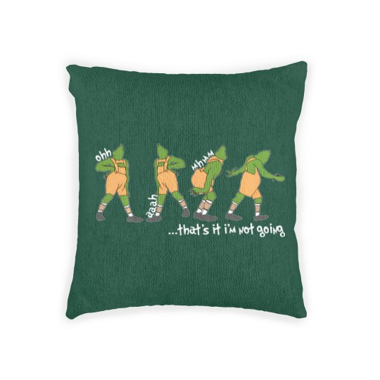 Discover funny xmas that's it i'm not going christmas clothing long t Woven Pillows