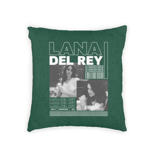 Discover Lana Del Rey Graphic Woven Pillows , Retro Country Music Woven Pillows