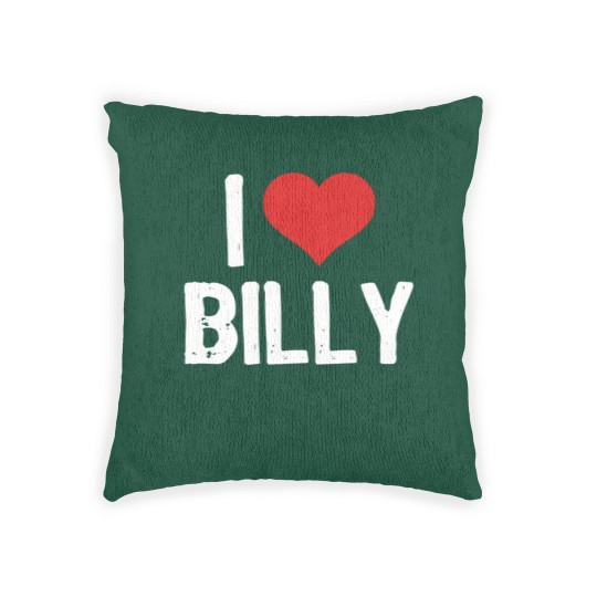 Discover I Love Billy  3 Woven Pillows