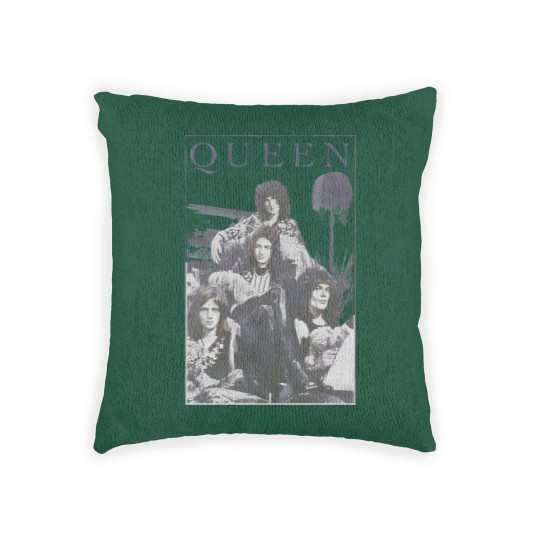 Discover Queen Freddie Mercury Brian May Band Vintage Woven Pillows