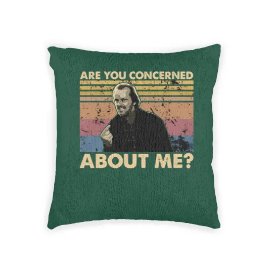Discover Are You Concerned About Me Vintage The Shining Woven Pillows
