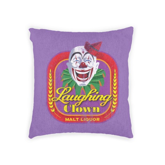 Discover Laughing Clown Malt Liquor Woven Pillows