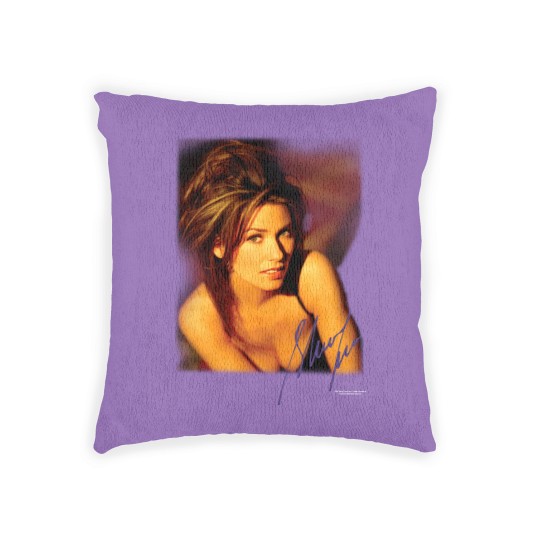 Discover 1996 Shania Twain Woven Pillows