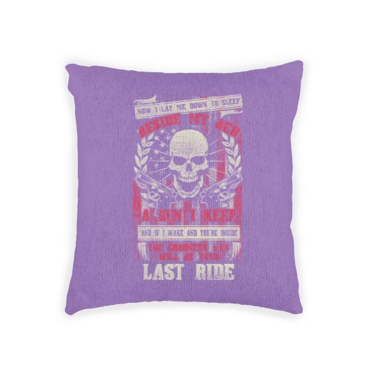 Discover Last Ride - gun owners - Welcome To Gun State - Woven Pillows