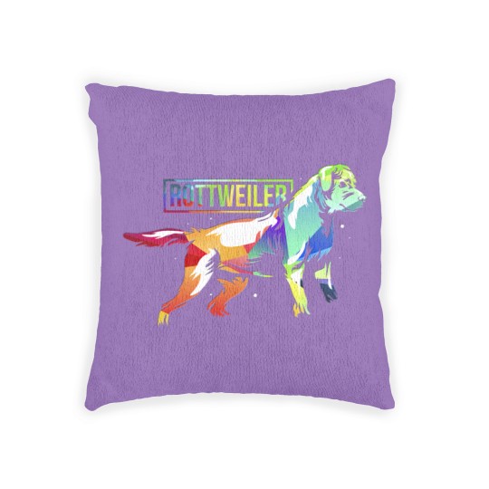 Discover Shepherd dog Rottweiler breeder Woven Pillows
