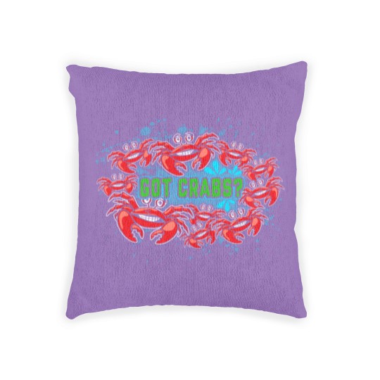 Discover GOT CRABS Woven Pillows Woven Pillows
