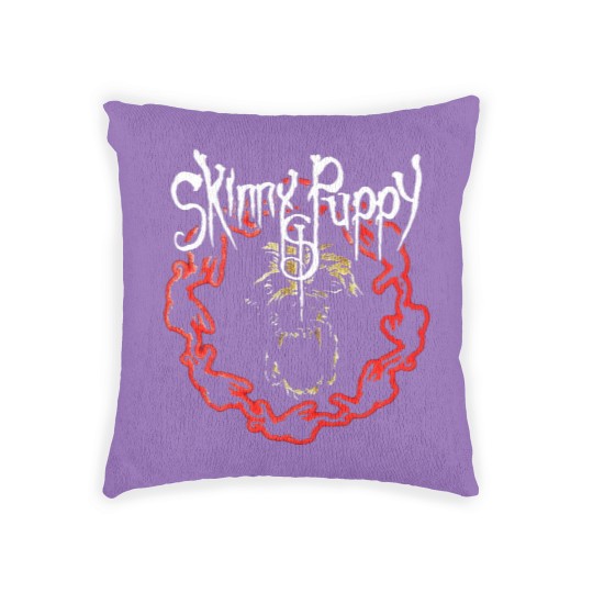 Discover Logos Skinny Puppy band Graphic Woven Pillows