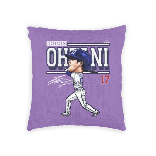 Discover Shohei Ohtani Kids Toddler Woven Pillows - Los Angeles Baseball Shohei Ohtani Los Angeles